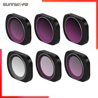 sunnylife adjustable mcuv cpl ndpl nd64 pl nd32 pl nd4 nd8 lens filter for dji osmo pocket pocket 2 gimbal camera