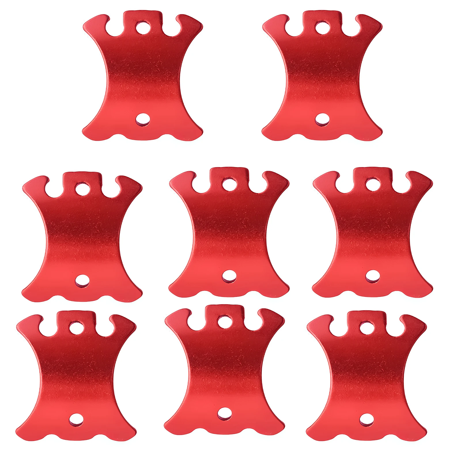 

Tent Wind Rope Buckle Portable Curved Rope Winder Light Windproof Rope Adjustment Buckle With Pretty Shape For Rope Camping