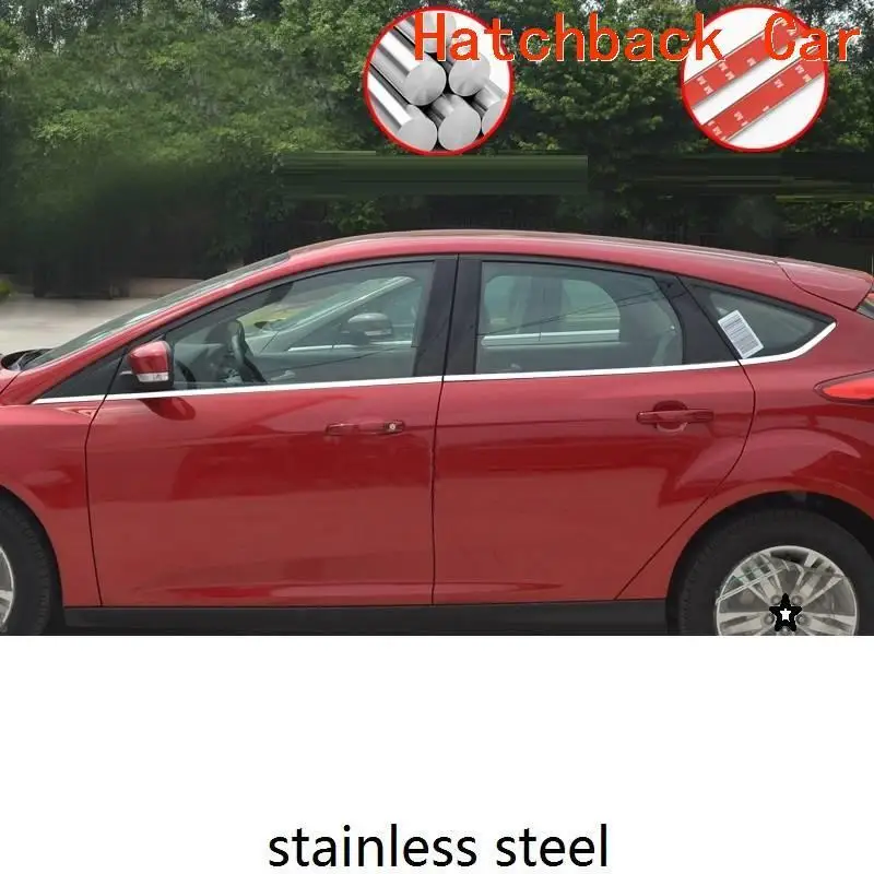 Хром модифицированный автомобильный Автомобильный корпус для окна внешняя