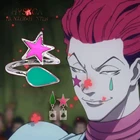 Новинка 2021, кольцо Hunter X Hunter Hisoka, серебряное кольцо, открытое многослойное кольцо со звездой, Классический Косплей, аниме ювелирные изделия, аксессуары