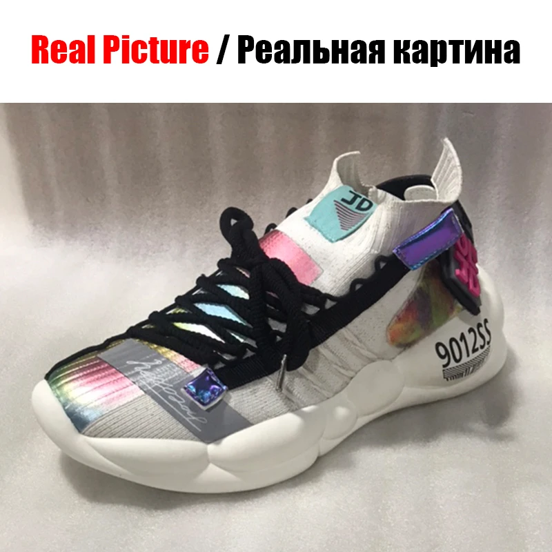 DORATASIA/новые модели лидеры продаж Цветной светильник носок кроссовки Женская