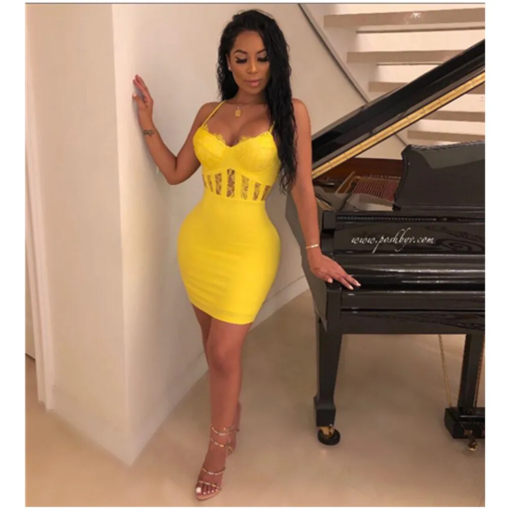 Новейшая модель Дамское сексуальное с открытой спиной v образным вырезом