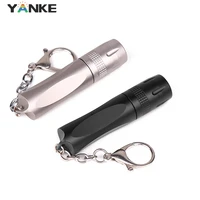 aluminum waterproof switch onoff hanging buckle camping torch light 5w t6 led 14500aa flashlight high quality super bright