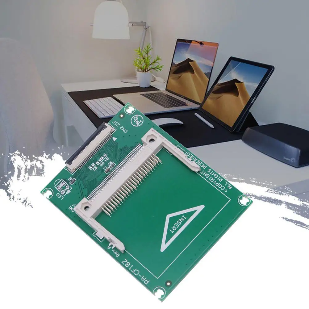 

CE Adapter CF Card To 1.8 Inch ZIF Converter For IPODCF To CE CF Card To ZIF Hard Disk, With 2 Cables