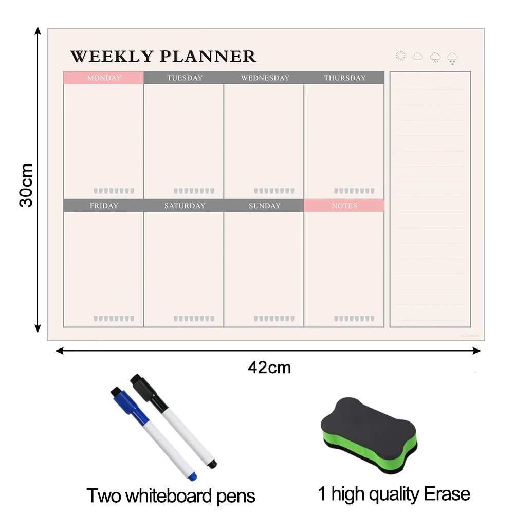 Магнитный календарь магниты на холодильник ежедневник доска для сообщений