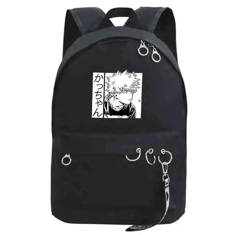 

Boku No Hero Academia Backpack Girls Anime School Bags Japan Style Brand Schoolbag Harajuku Bookbag for Women Backpacks Femme