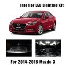 Купольный светильник, подсветка для салона автомобиля Mazda 3 Sedan, 2014, 2016, 2017, 2018, с 8 лампами
