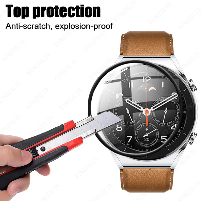 Закаленное стекло для Xiaomi Watch S1 Active Mi Lite Защитное экрана | Электроника