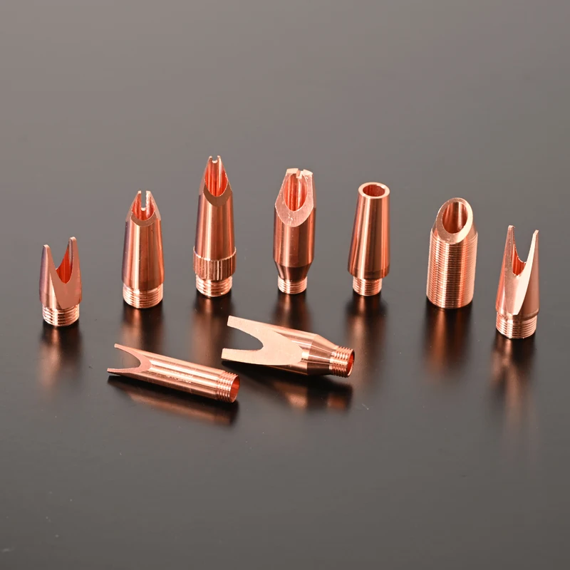 Высококачественная ручная лазерная машина сопло с резьбой M8 M10 M11 M13 быстрое