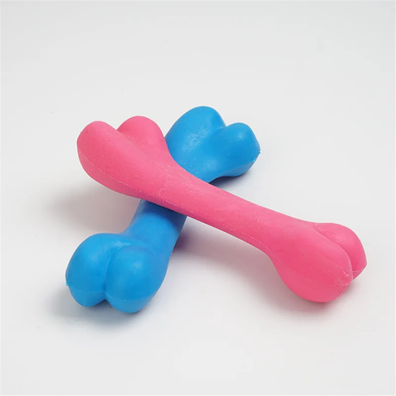 Игрушка для собаки в форме шарика цветное резиновое покрытые со звоночком ПЭТ