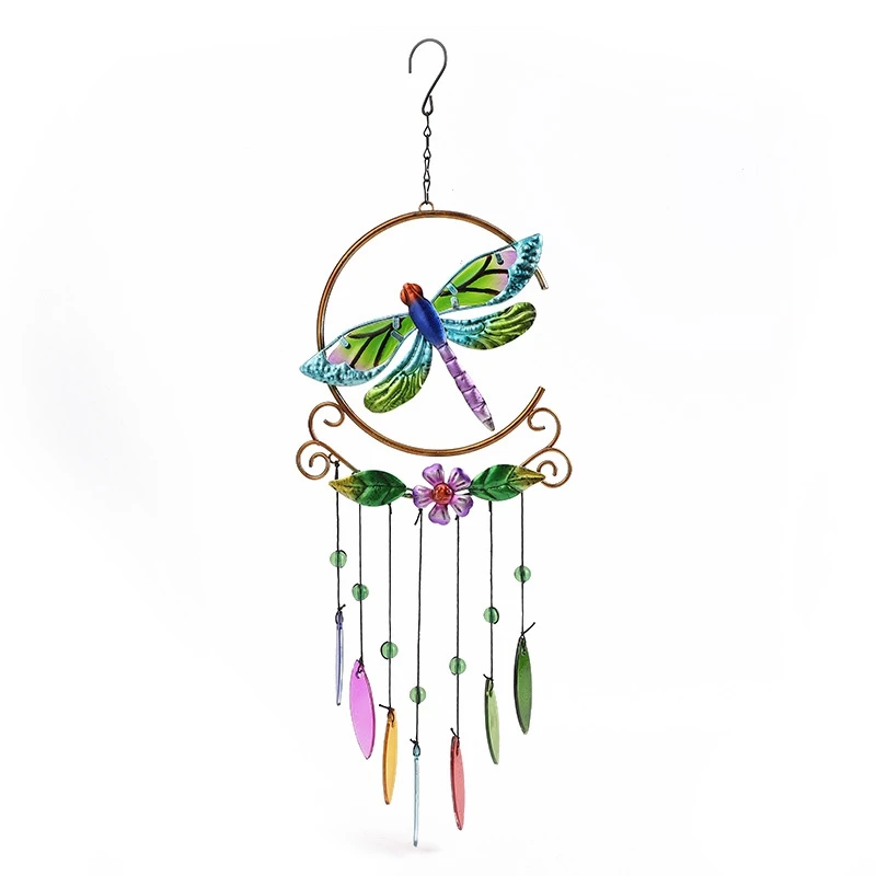 

Window Balcony Color Glass Pendant Decor Wind Chimes Yard Home Wall Hanging Ornament Window Door Decor