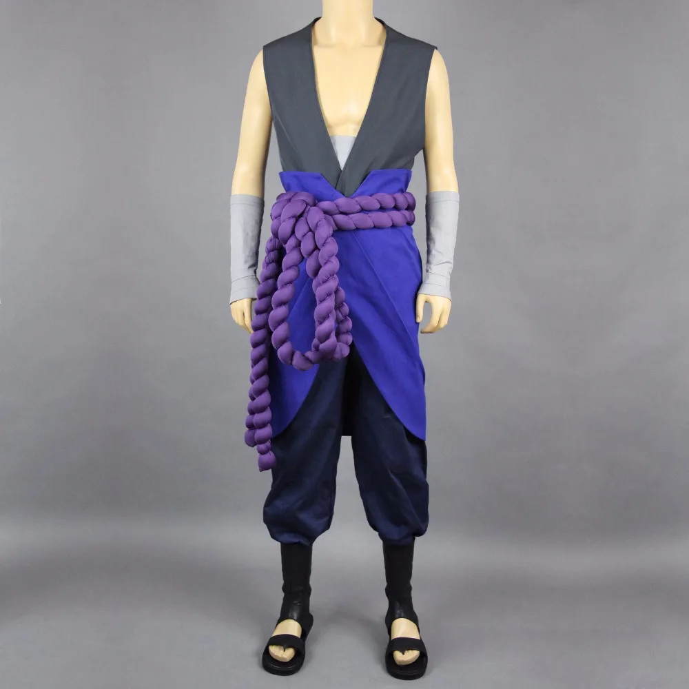 Shippuden Uchiha Sasuke Hebi Organization Cosplay Costume | Тематическая одежда и униформа