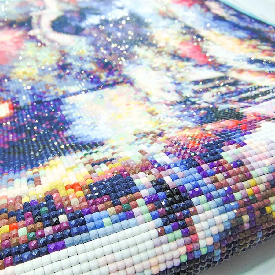 Ever Moment Diamond Painting Girl Angle Tree Flower Handmade Picture Of Rhinestone Mosaic Embroidery Cross Stitch 3F1735 | Дом и сад