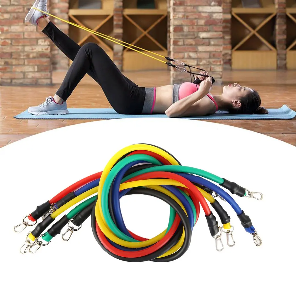 

Fitness Rally Rope Fitness Puller Pull Rope Strength Training Device Tpe Combination Auxiliary Pull Rope