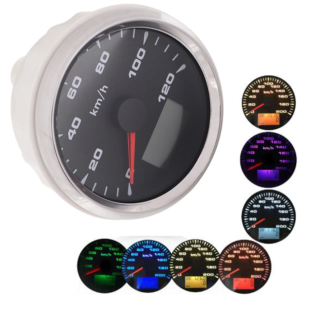 GPS Спидометр водонепроницаемый цифровой датчик спидометра для мотоцикла