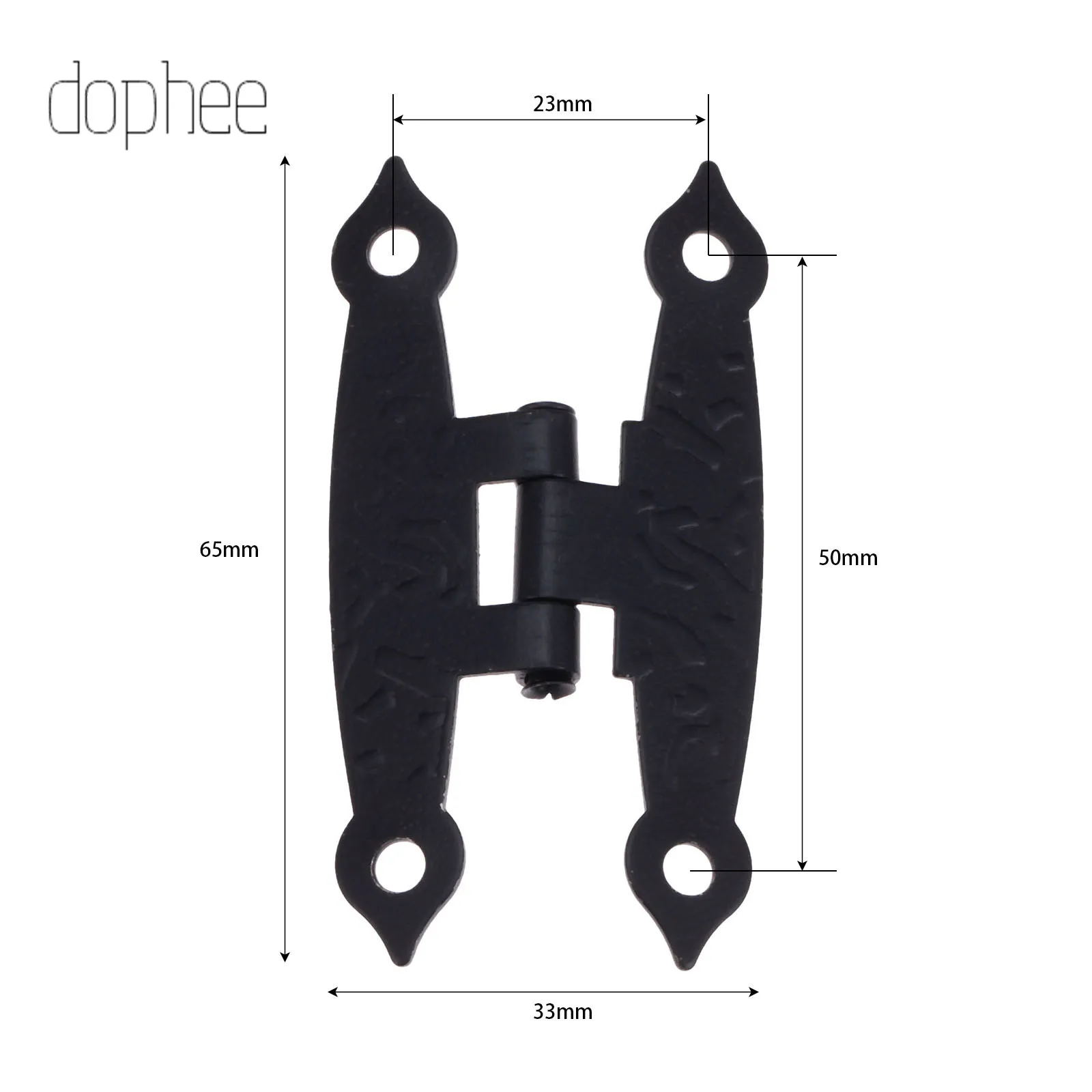 Dophee петля для двери шкафа чемодана с 4 отверстиями декор мебель Декор Античный
