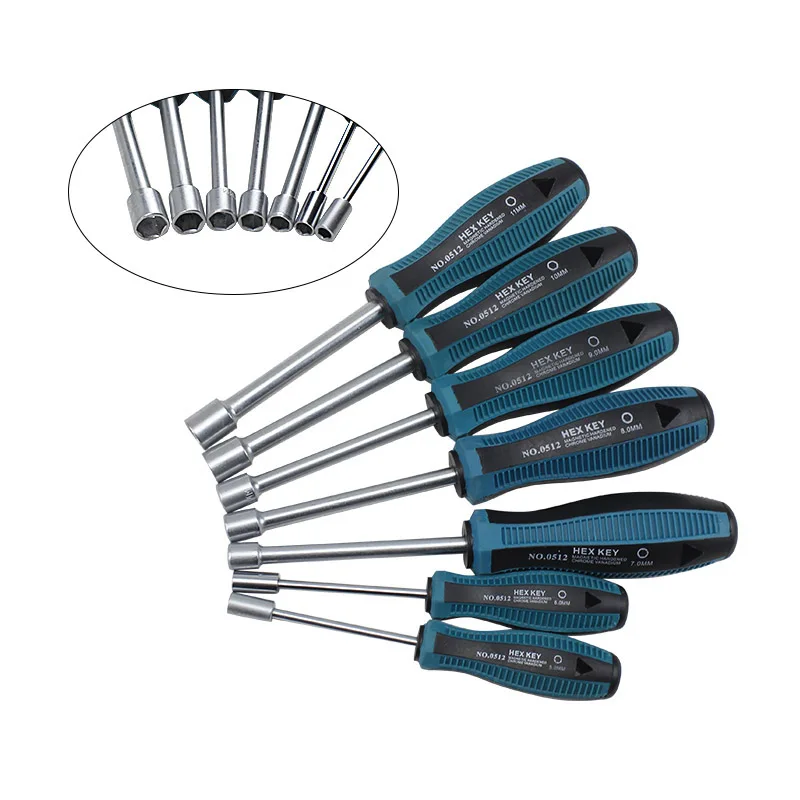 

Batch Head Screwdriver PP Handle Multifunctional Sleeve Driver Bit-Holder Ratchet Socket Screw Driver Hand Tools K888