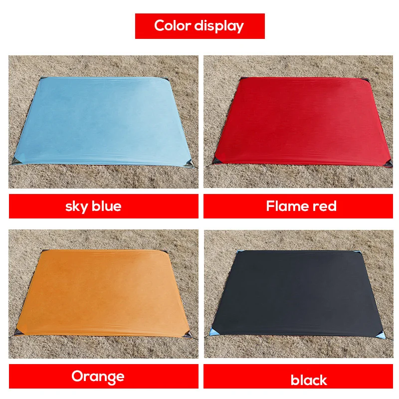 

Portable Pocket Camping Mat Folding Camping Tent Mattress Climb Outdoor Ultra-thin Waterproof Beach Mat Camping Picnic Blanket