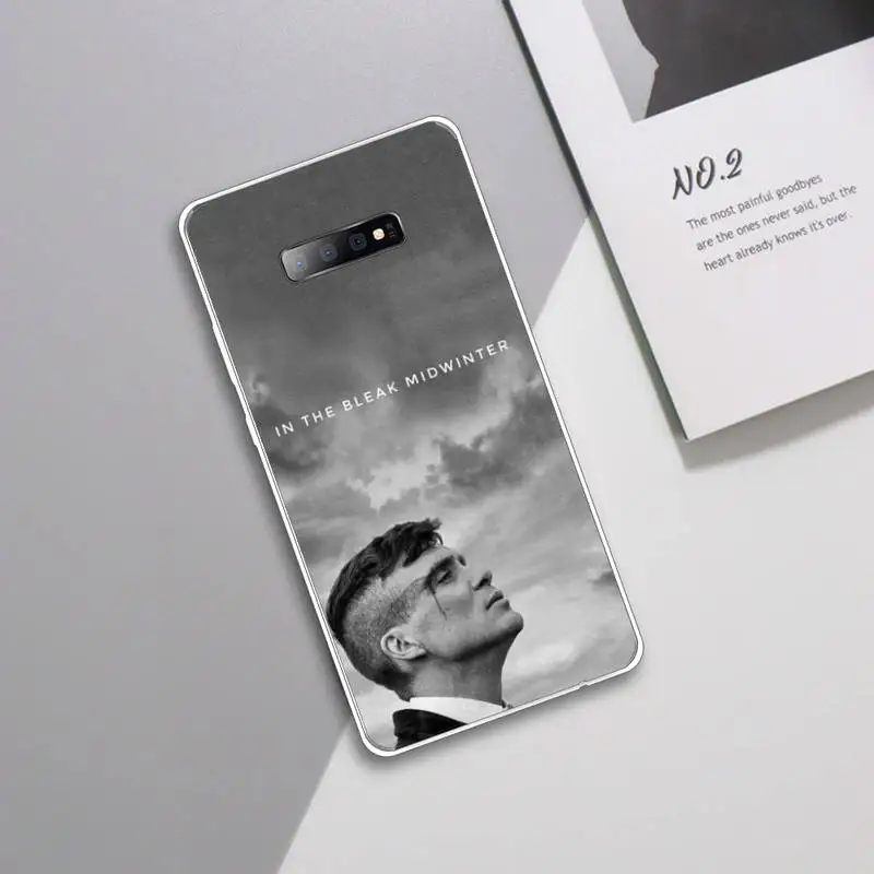 

Blinders Thomas Shelby TV series Phone Case Transparent For Samsung Galaxy A 71 21s S note 8 9 10 plus 20 ultra
