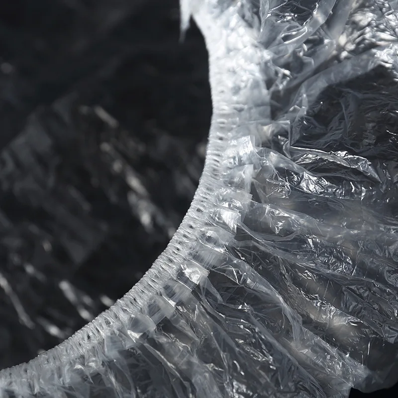 

20PCS Disposable Shower Hats One-Off Elastic Shower Bathing Caps One Time Caps for Hotel SPA Hair Salon Bathroom Accessories