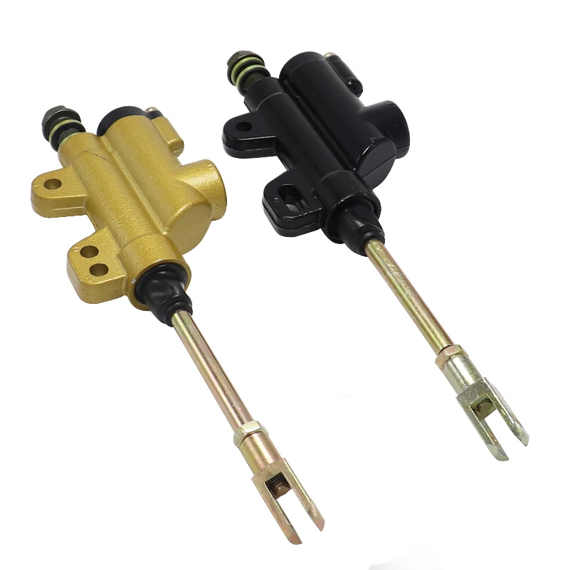 

Motorcycle Motorbieke Universal Golden Cylinder Foot Rear Master Cylinder Hydraulic Pump Foot Brake