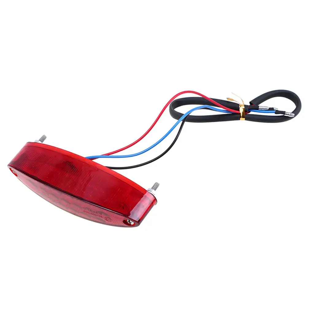 

Universal Motorcycle LED Tail Light Brake Indicator Lamp Motorbike Rear Lamp Modified Accessories Decorative Light