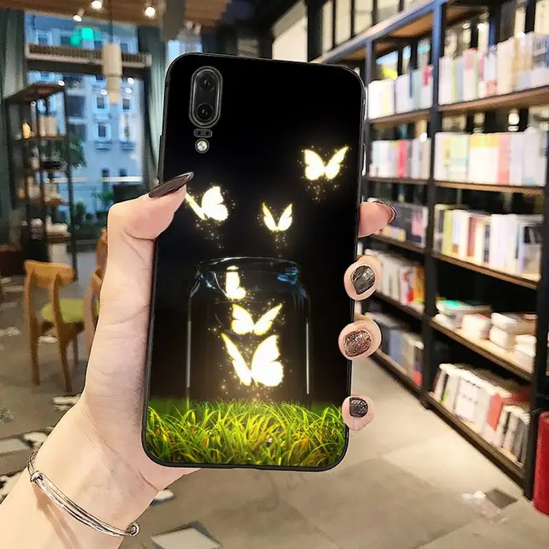 

butterfly high quality fashion Phone Case For Huawei honor Mate P 10 20 30 40 Pro 10i 9 10 20 8 x Lite