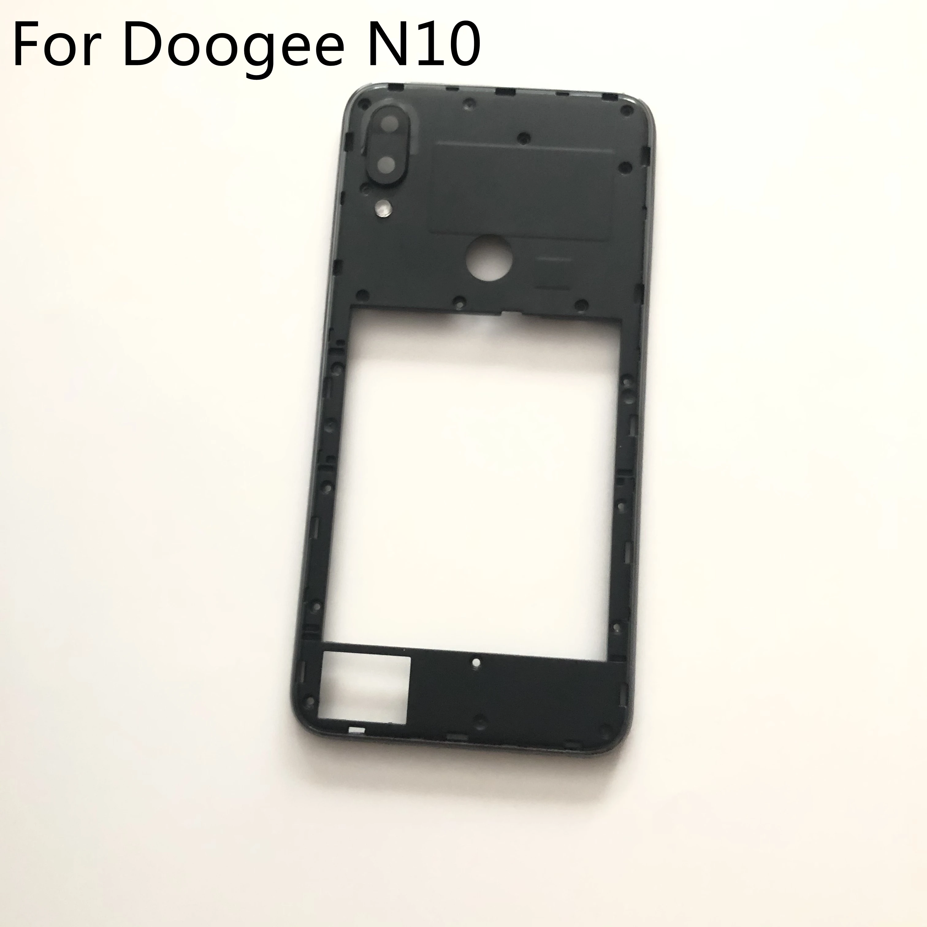Doogee N10 б/у задняя рамка чехол + стеклянный объектив камеры для смартфона SC9863A Octa Core