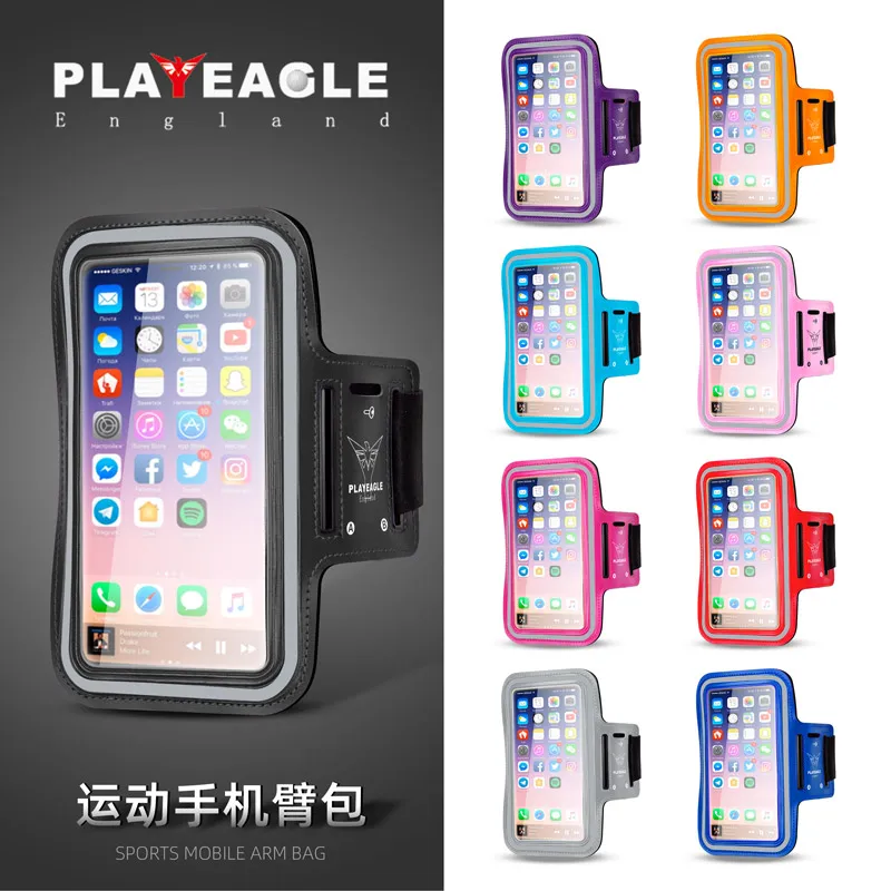 Универсальная сумка PLAYEAGLE на руку для Iphone Meizu Xiaomi бега тренажерного зала чехол с