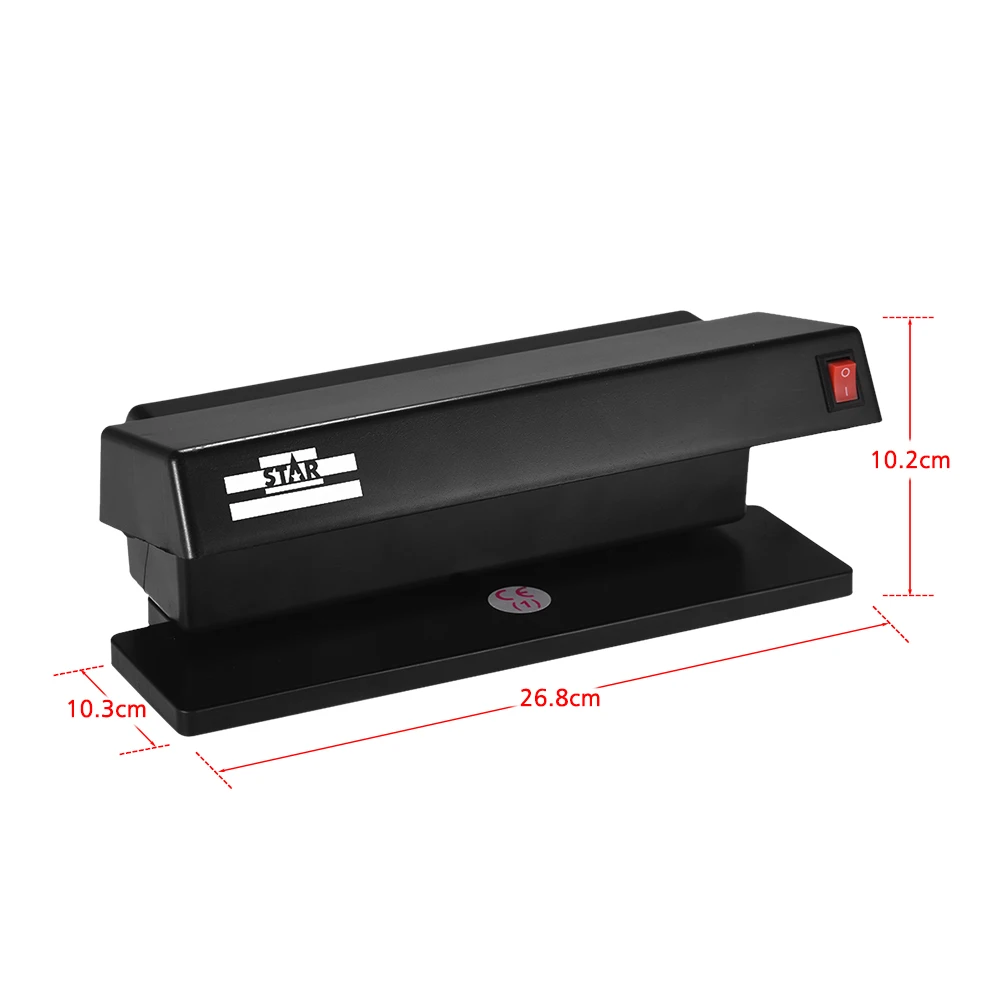Портативный многовалютный Детектор фальшивых купюр Ультрафиолетовый двойной