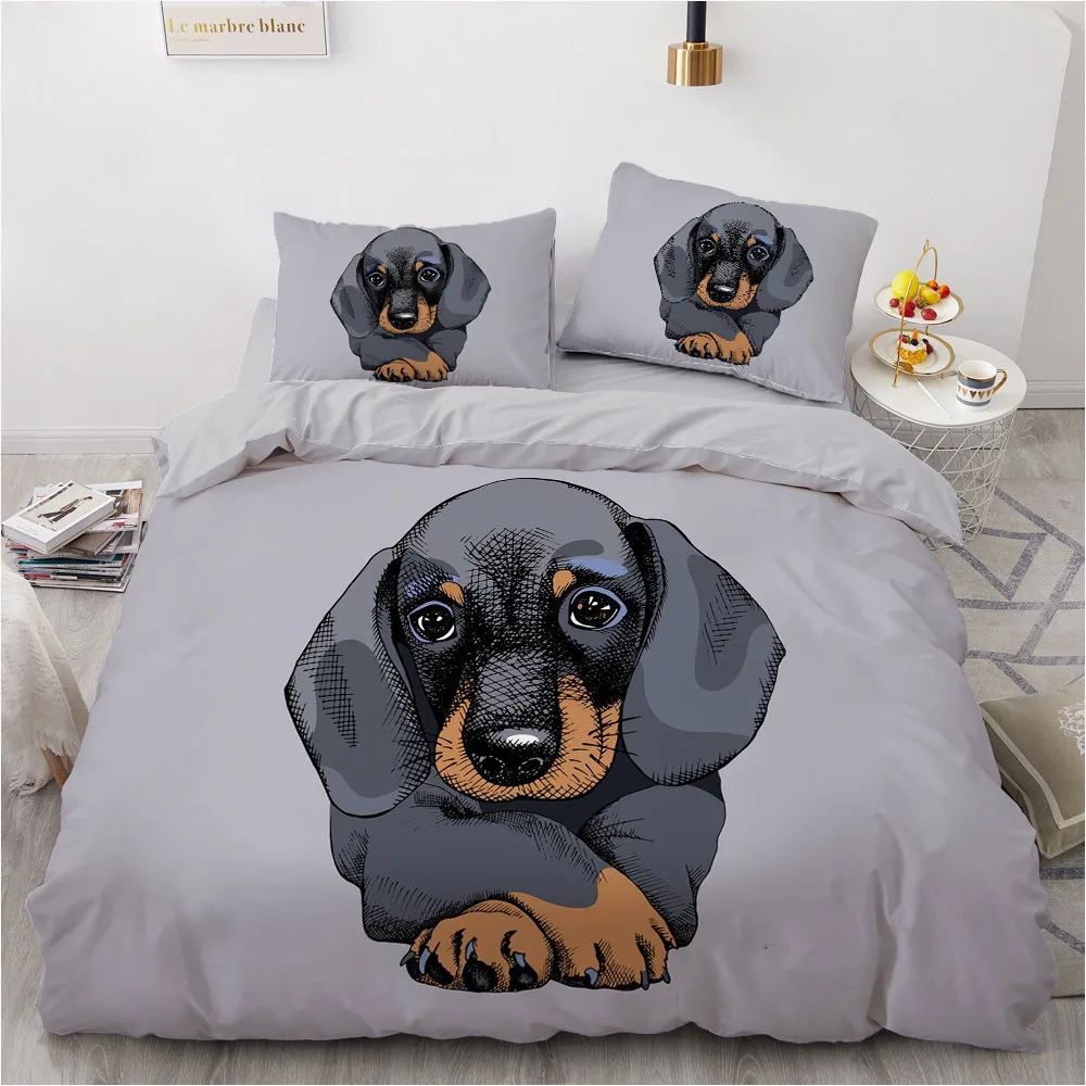 3D роскошные постельные принадлежности набор пододеяльников одеяло двойной