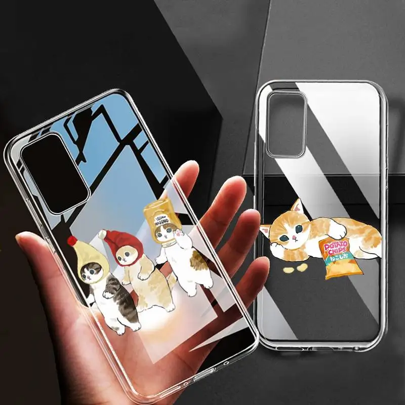 

Funny Cartoon Cat Phone Case for Samsung GALAXY S10Plus E(lite) S7 S7edge S8 S8Plus S9 S9Plus S10