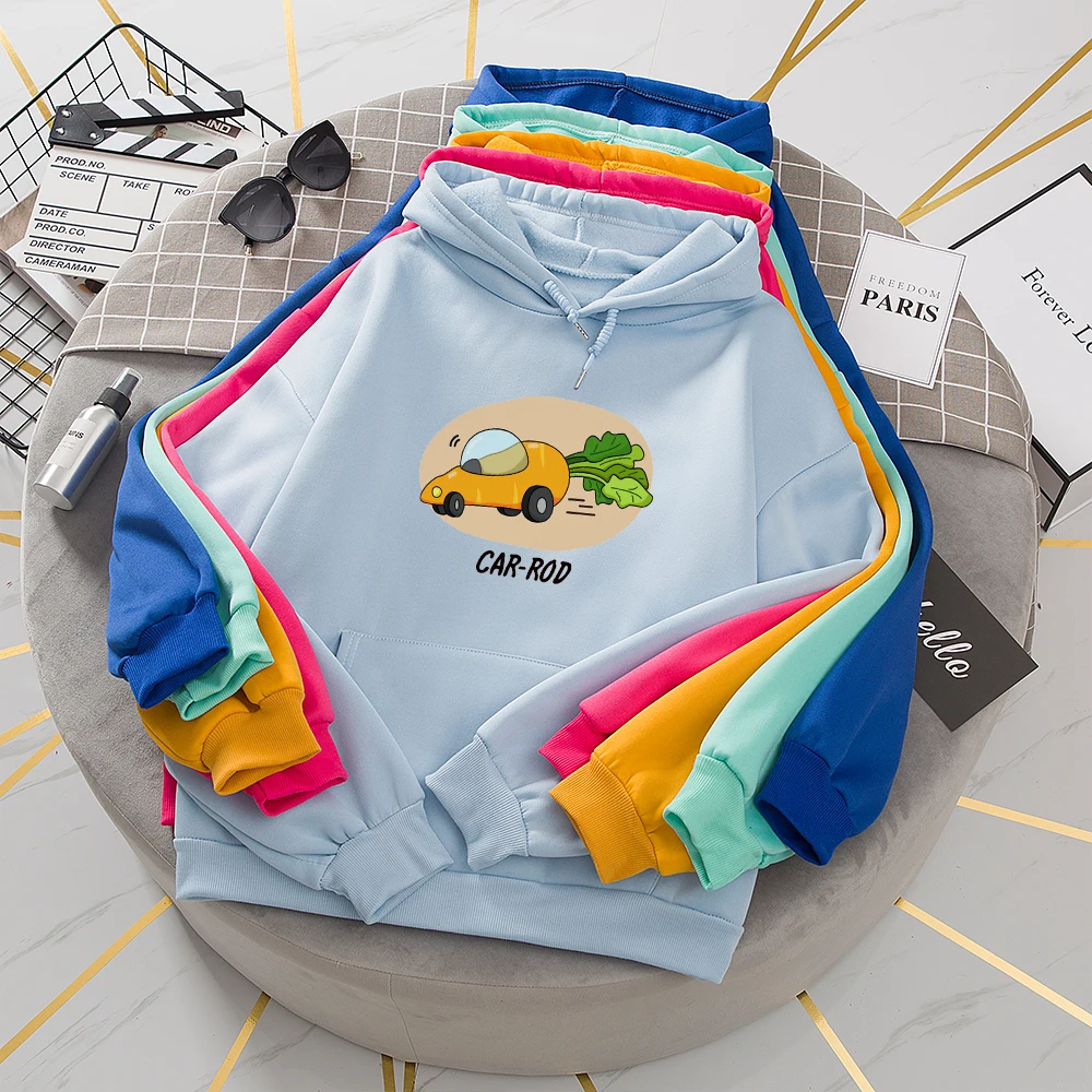 Hoodies Teen Pullover Oversize Sweetshirts for Girls Damen Sweatshirt Jacket Hoodie Female Kangaroo Pocket Clothing Coat Tops