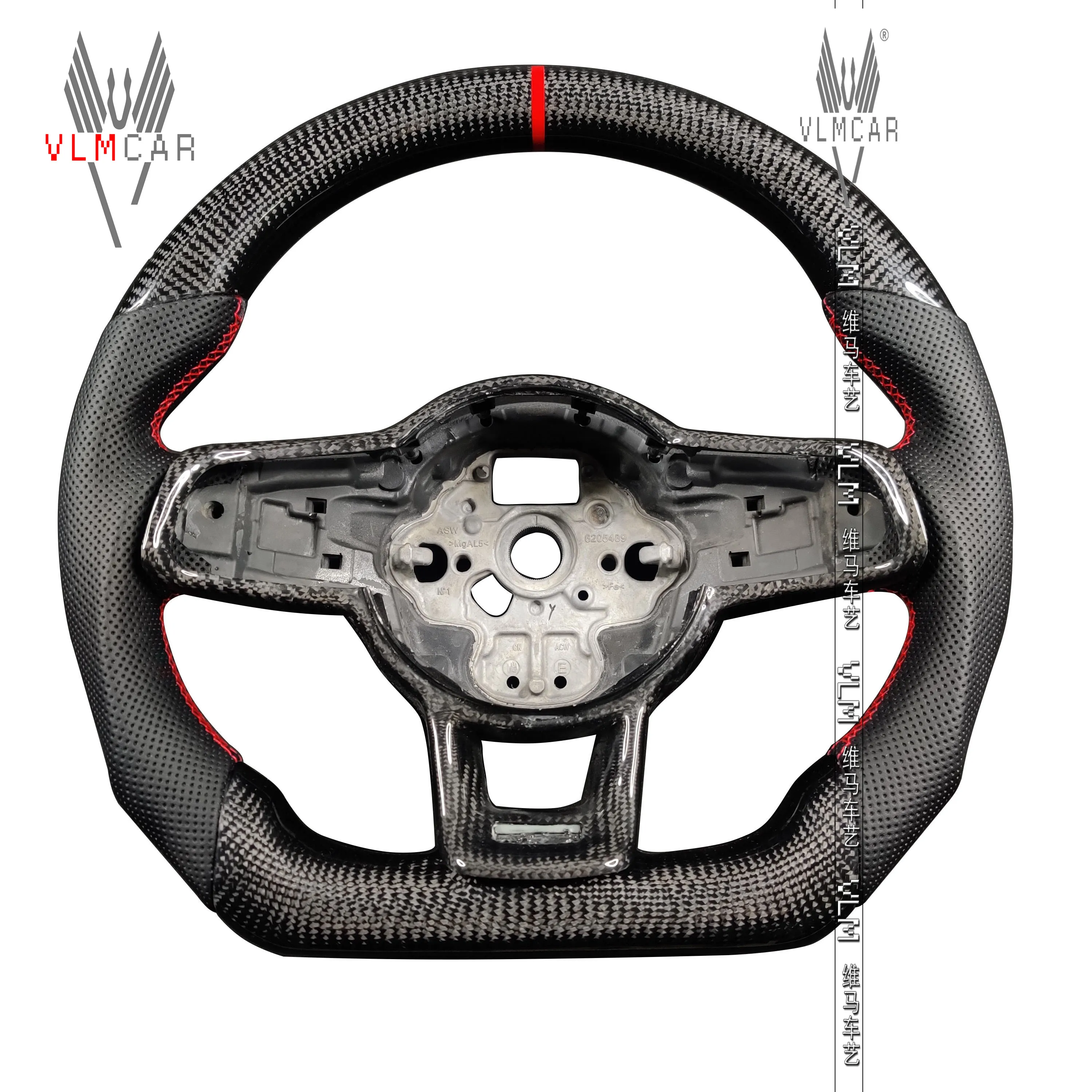 Частный изготовленный на заказ руль из углеродного волокна для vw golf mk7/7 5 gti/r |