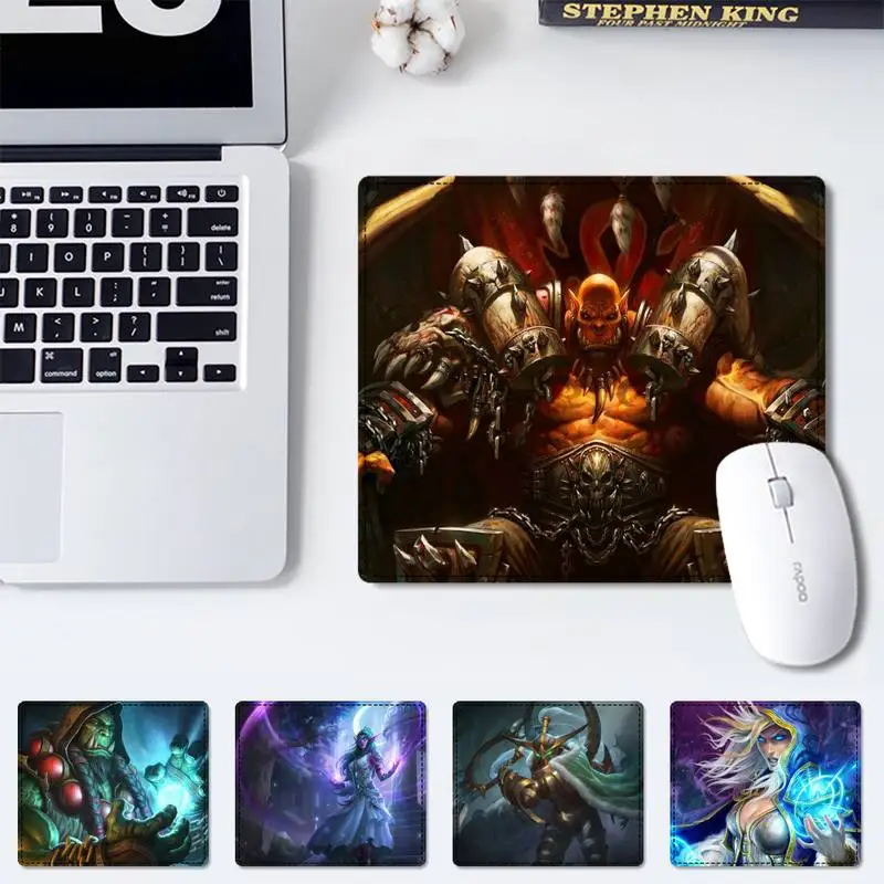 

Small Hearthstone hero office Pad mouse non-slip pad player pad small size rubber Gaming mouse Pad office Desk Mat