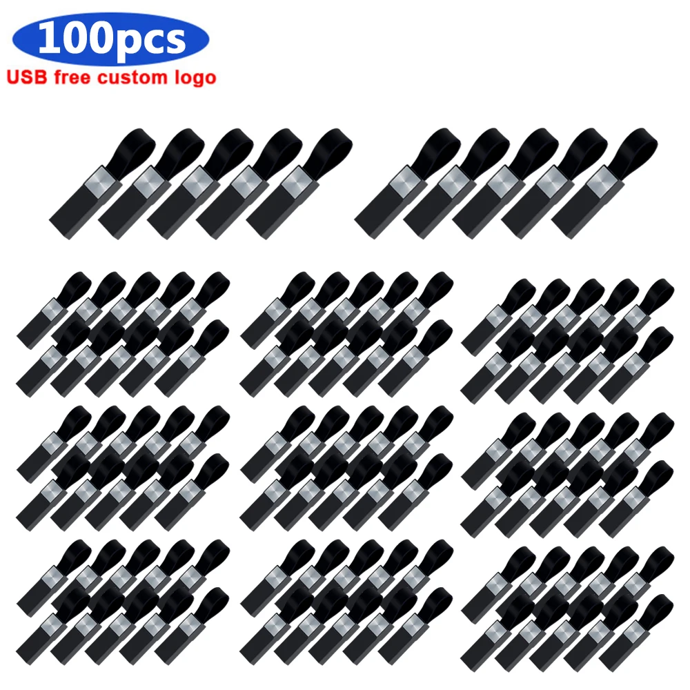 

Металлический водонепроницаемый флеш-накопитель USB 100, 2,0 ГБ, 64 ГБ, 32 ГБ, 16 ГБ, 8 ГБ, 4 Гб, 128 шт./лот