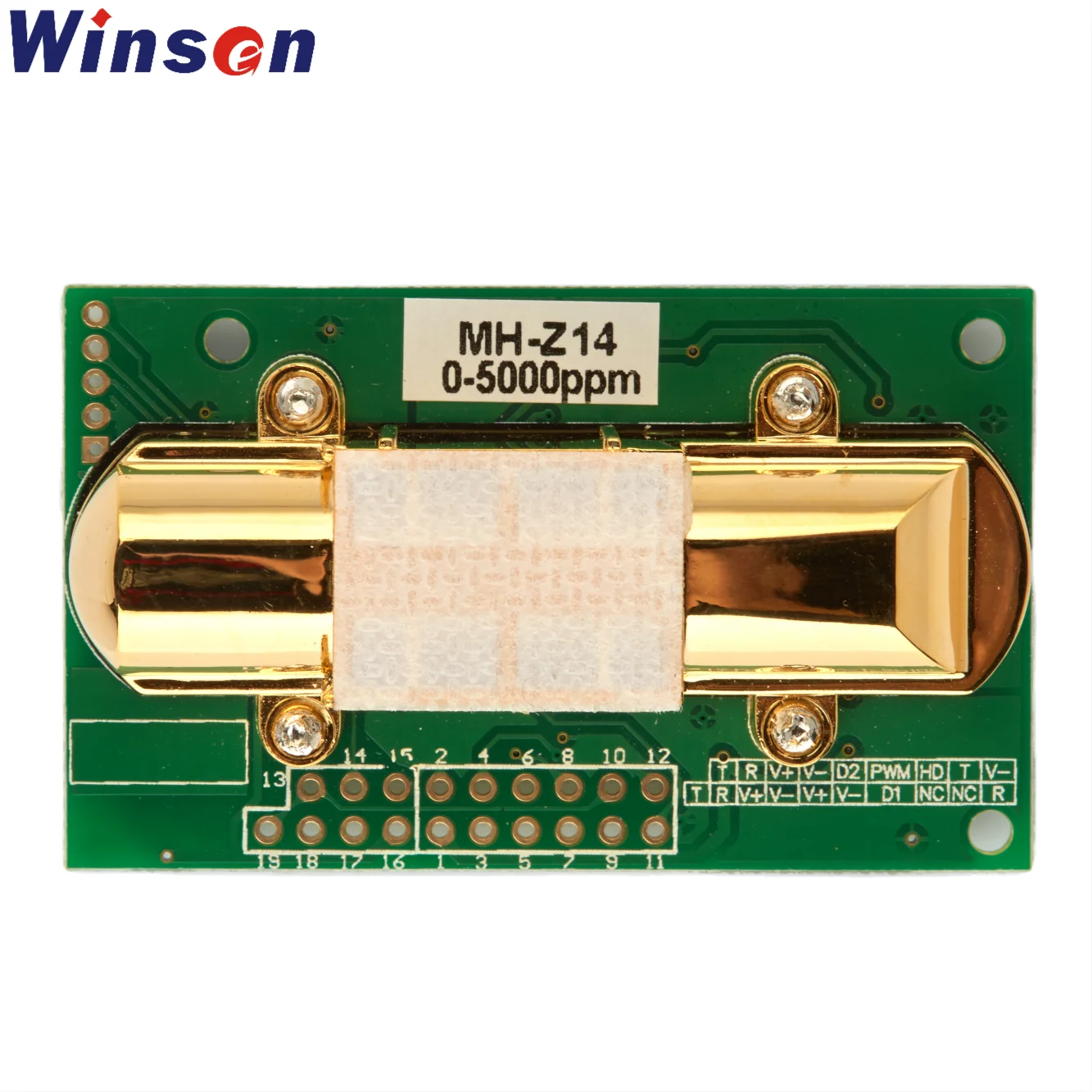 2 шт. Winsen MH Z14/Z14B NDIR инфракрасный газовый баллон углекислый газ Сенсор для CO2
