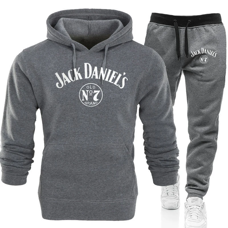 

2021 Spring Hot Sale Men's Sports and Leisure Joggers Sweat Suits Hoodies+Pants Suit Sweatshirt Sportswear Set 2pc Hoody Suit
