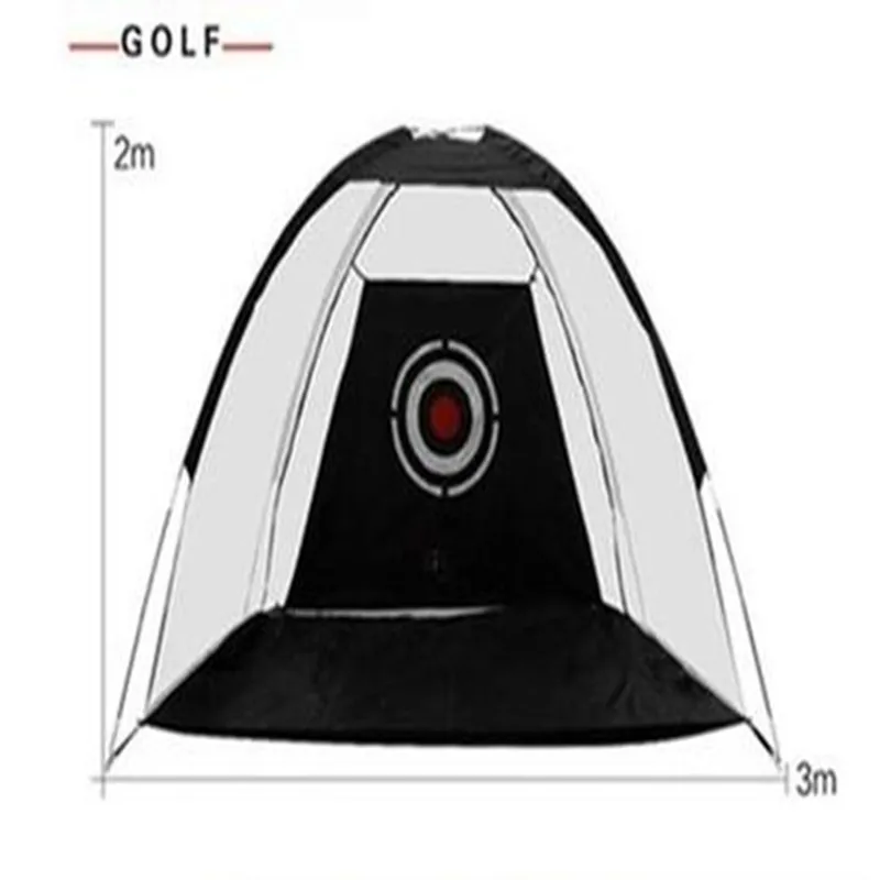 Satılık Kapalı Açık 2m 3m Genişlik Golf Pratik Net Golf Isabet Kafes Bahçe Otlak Uygulama çadırı Golf Eğitim Ekipmanları