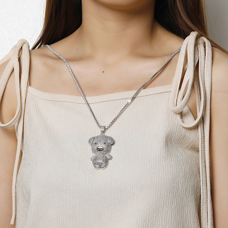 Кулон в стиле хип-хоп для мужчин и женщин 3 А + циркон | Украшения аксессуары