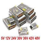 SUSWE 220 В преобразования 5v12v30V 36 42 48VDC импульсный источник питания 2A 3A 5A 6A 10A мониторинг трансформатор блок питания светодиодной ленты