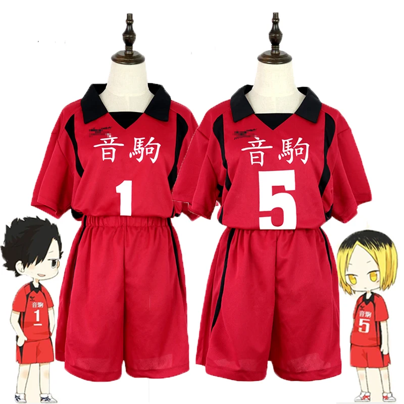 

Anime Haikyuu Cosplay Costumes Kuroo Tetsurou Role Play Costume Men Women Volleyball Uniform Fukurodani Academy Team Top Shorts