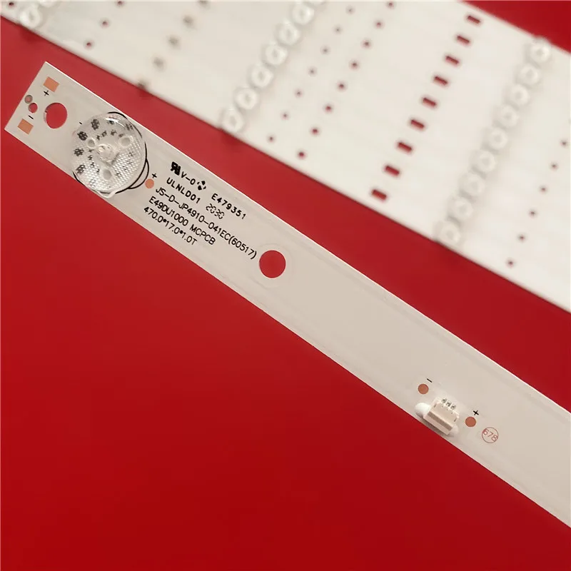LED Backlight Strip for 49AX3000 YS-L E469119 JS-D-JP4910-041EC(71220) JS-D-JP4910-041EC(6051 7) E49DU1000 MCPCB DU49-1000 | Лампы и