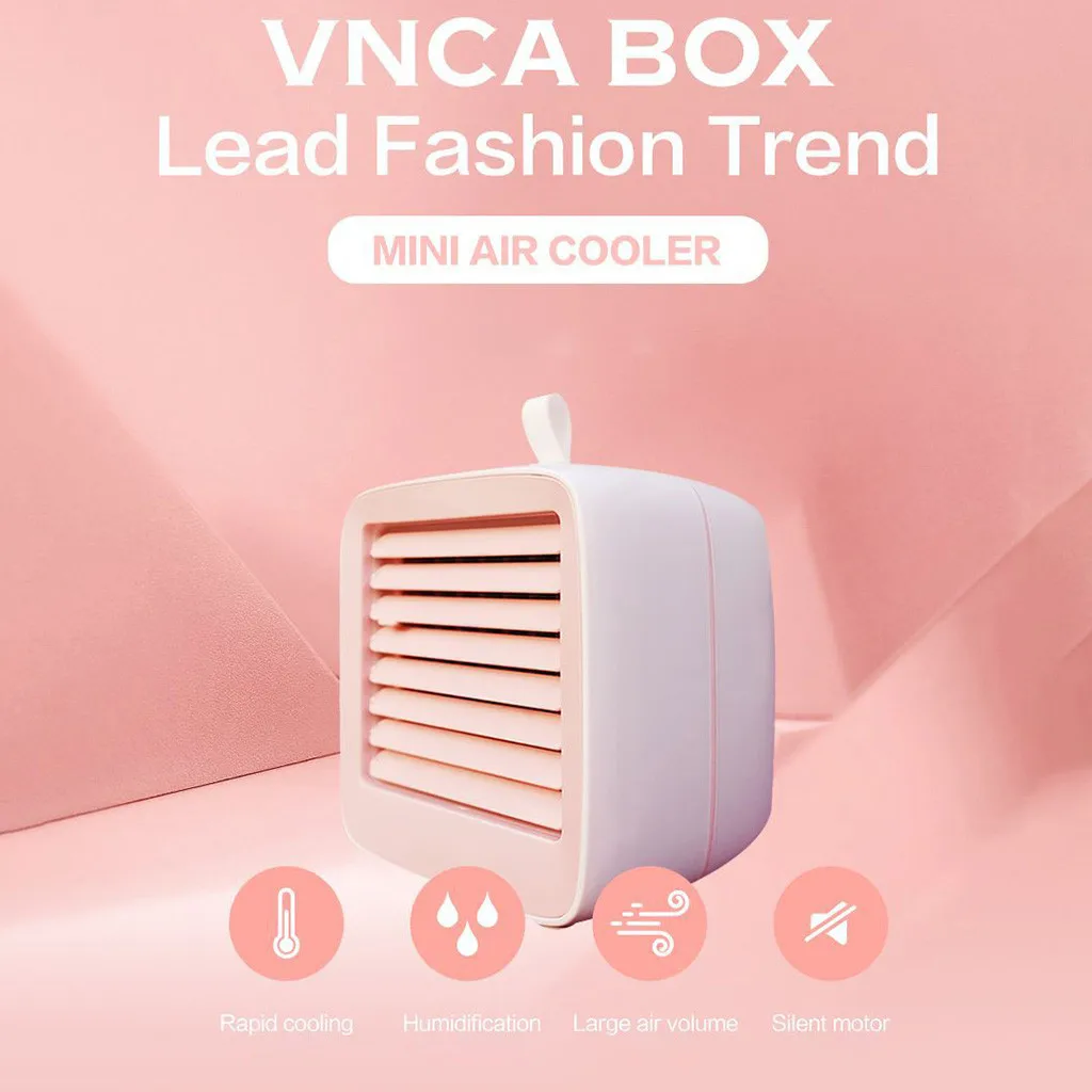 2020 Новый мини портативный кондиционер с цветами светильник увлажнитель воздуха