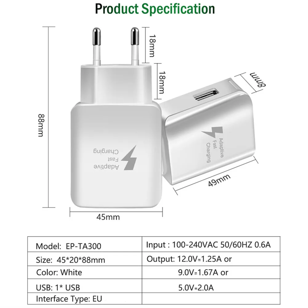 5V 2A универсальное USB зарядное устройство для путешествий, настенный адаптер для быстрой зарядки, зарядное устройство для мобильного телефона s для iphone, samsung, Xiaomi, huawei, планшетов