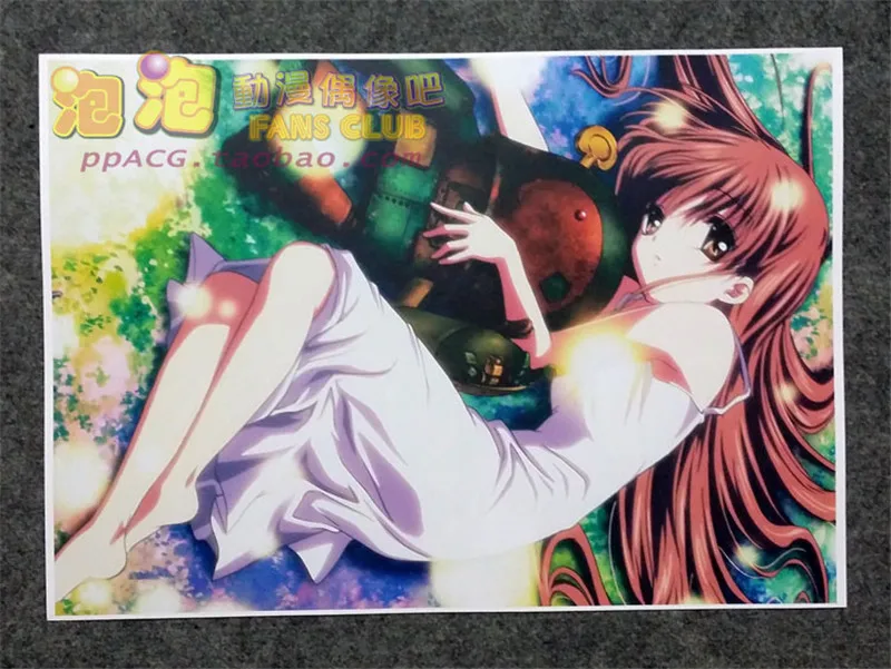 8 шт./компл. постер CLANNAD аниме Furukawa Nagisa Fujibayashi Kyou Ryou настенные фотографии наклейки