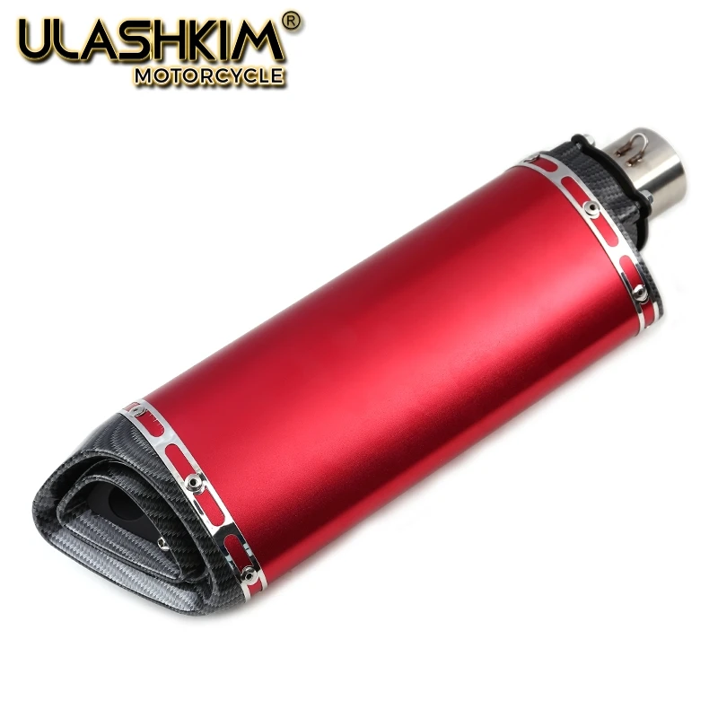 Универсальный мотоцикл модифицированный скутер без шнуровки глушитель для Hyosung