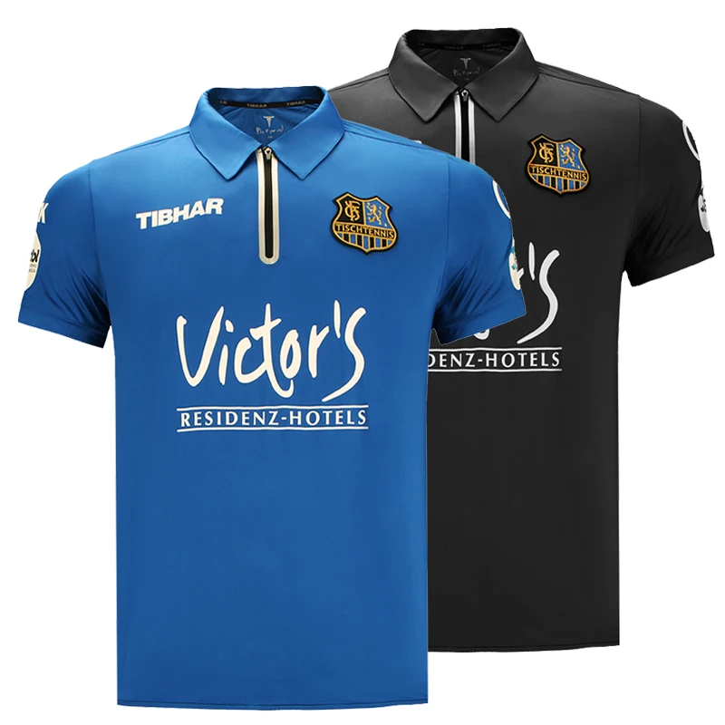 

Футболки для настольного тенниса Tibhar, футболки с коротким рукавом для пинг-понга, спортивная одежда, футболки для тренировок