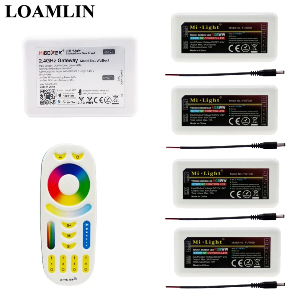 Светодиодный пульт управления 2 4G Wifi Ibox2 управление RGBWW Box Для RGB/RGBW/RGBWW/RGB + CCT