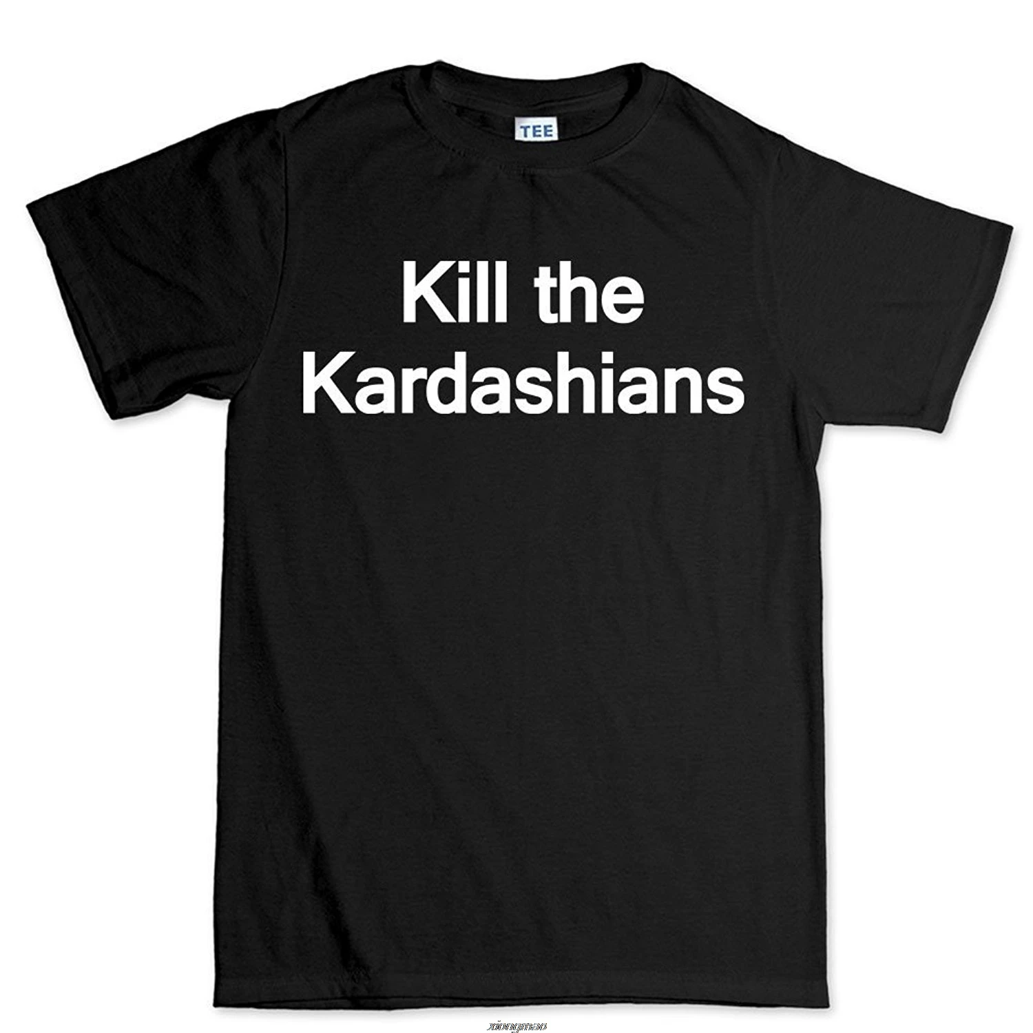 Забавная футболка Ким Kill The Kardashians хлопковые футболки с коротким рукавом Мужская